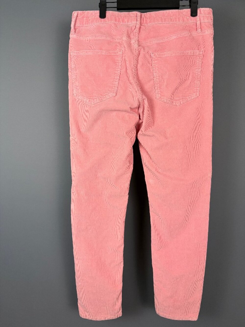 Boden Denim Cord Slim Straight Corduroy Pants 12L Pink Mauve Long